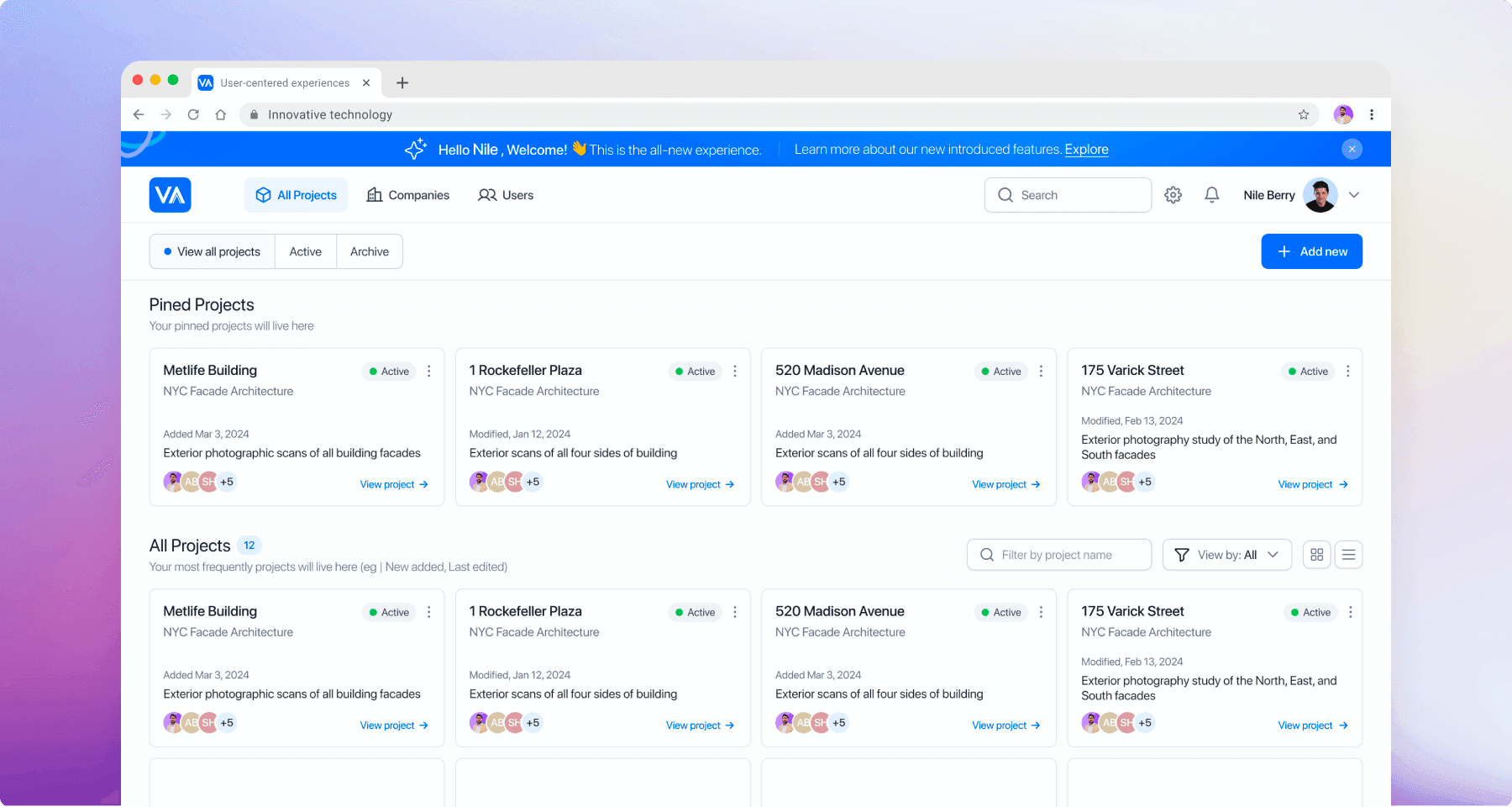 Health Tech Platform screen 2